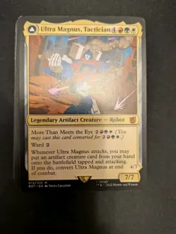 MTG EDH Commander Deck - Ultra Magnus, Tactition - Artifact Theme - Image 1