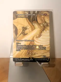 Dragon of Mount Gulg Ancient Copper Dragon - Showcase - MTG - NM - - Image 1