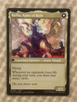 MTG Magic the Gathering Kefka, Court Mage (231/772) Final Fantasy LP - Image 2