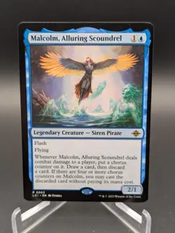 Malcolm, Alluring Scoundrel The Lost Caverns of Ixalan Regular - Image 1