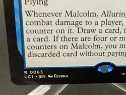 Malcolm, Alluring Scoundrel The Lost Caverns of Ixalan Regular - Image 2