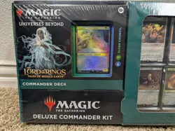 MTG Lord of the Rings Deluxe Commander Kit Elven Council Sealed LOTR Magic - Image 2