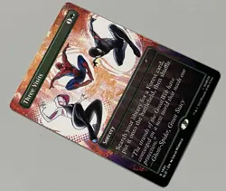 MTG Secret Lair Drop Three Visits Sorcery RARE REGULAR #1991 - Image 2