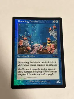 Magic: The Gathering - Bouncing Beebles (Urza's Legacy) #28 Common Foil - Image 1