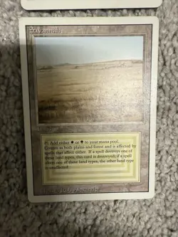 MTG Savannah Revised Edition Dual Land LP To MP X 4 ( Play Set) - Image 5