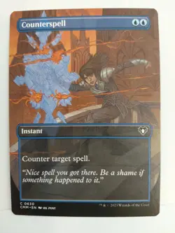 Counterspell (Borderless) Commander Masters Regular - Image 1