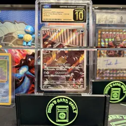 CGC 10 PRISTINE Houndour 115/108 Japanese Pokemon Card - *GEM MINT* - Image 1