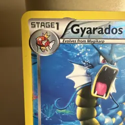 Pokemon Gyarados TCG Reverse Holo Card Legendary Treasures 31/113 - Image 2