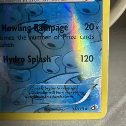 Pokemon Gyarados TCG Reverse Holo Card Legendary Treasures 31/113 - Image 5