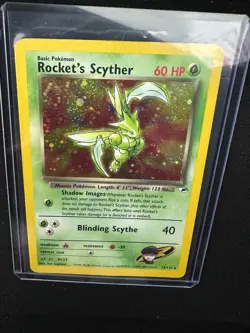 Pokemon Rocket's Scyther Gym Heroes 13/132 Holo Rare Card Wizards English - Image 3