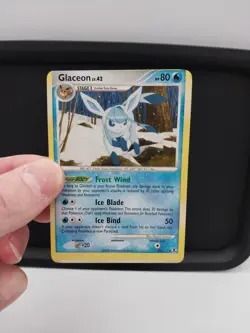 Glaceon 41/111 LP & Infernape 43/111 LP Rising Rivals Pokemon Cards Lot - MISCUT - Image 2