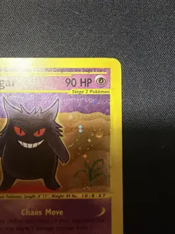Pokemon Gengar Expedition Holo Rare SWIRL 13/165 - Image 4
