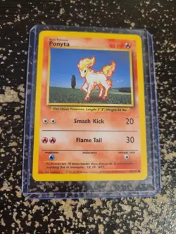 Ponyta 60/102 Pokemon Base Set Common - Image 4