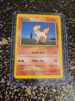 Ponyta 60/102 Pokemon Base Set Common - Image 5