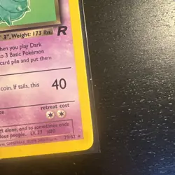 Pokemon - Dark Slowbro - Non Holo - 29/82 - Team Rocket - Rare Card - Image 4