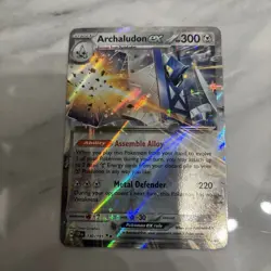 Pokemon TCG Archaludon EX 130/191 Surging Sparks Double Rare Card (NM/M) - Image 1