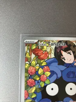 Pokemon TCG Erika's Tangela 218/217 Ascended Heroes Illustration Rare - Image 2