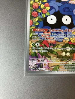 Pokemon TCG Erika's Tangela 218/217 Ascended Heroes Illustration Rare - Image 5