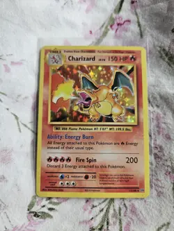 Pokemon Card Charizard 11/108 Holo Rare XY Evolutions Set - Image 1