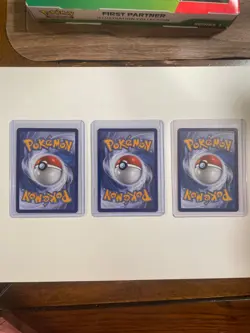 Pokemon TCG First Partner Illustration Collection Series 1 Kanto GEN 1 StartersP - Image 2