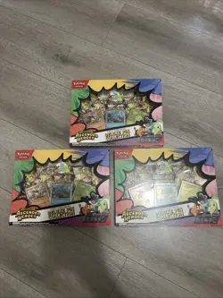 3x Pokemon Ascended Heroes First Partners Deluxe Pin Collection TCG -in hand - Image 1