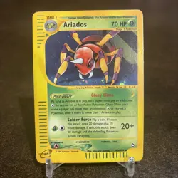 Pokemon TCG Aquapolis Holo Rare Ariados H3/H32 - Image 1