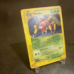 Pokemon TCG Aquapolis Holo Rare Ariados H3/H32 - Image 2
