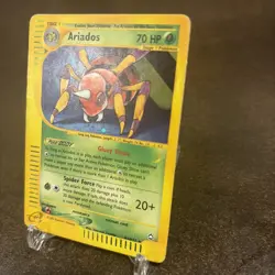 Pokemon TCG Aquapolis Holo Rare Ariados H3/H32 - Image 3