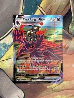 Corviknight VMAX TG19/TG30 Silver Tempest Trainer Galler NM Pokemon TCG - Image 1