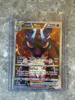 Pokemon TCG Lucario VSTAR SWSH291 Crown Zenith Promo Factory Sealed, Near Mint - Image 1