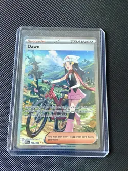 Pokemon Dawn Full Art Trainer 129/094 Phantasmal Flames SIR Holo - Image 3