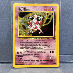 Mr. Mime (6/64) Pokemon Jungle - Holo Rare -MP/HP - Image 1