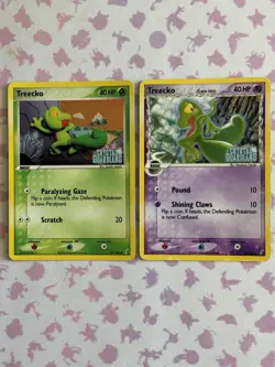 Pokemon EX Crystal Guardians Stamped Delta Species Lot Treecko 67/100 68/100 TCG - Image 1