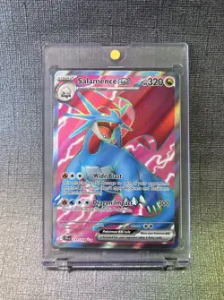 Pokemon TCG Salamence ex 177/159 Sv09: Journey Together Ultra Rare Near Mint - Image 1