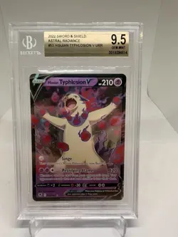 Pokemon Hisuian Typhlosion V 053/189 2022 Astral Radiance URR BGS GEM MINT 9.5 - Image 1