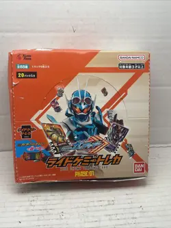 Kamen Rider Gotchard Ride Chemy Trading Card PHASE:01 Box Japanese NEW 19 Packs - Image 2