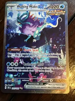 Pokemon 2024 TEF Temperal Forces Walking Wake 205/162 Temporal Forces NM - Image 1