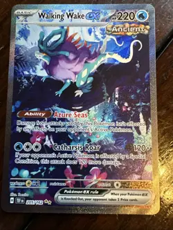 Pokemon 2024 TEF Temperal Forces Walking Wake 205/162 Temporal Forces NM - Image 2