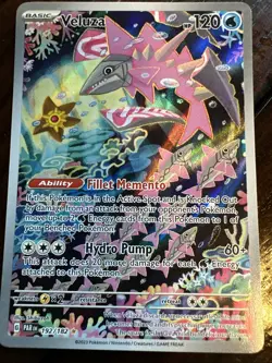 Pokemon TCG Veluza 192/182 Paradox Rift Illustration Rare - Near Mint - Image 1