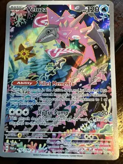 Pokemon TCG Veluza 192/182 Paradox Rift Illustration Rare - Near Mint - Image 2
