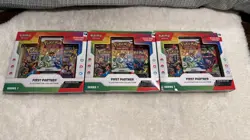 Pokemon First Partner Illustration Collection Series 1 Box Lot of 3 - Image 4