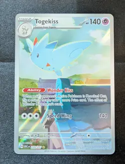 Togekiss 235/217 Pokemon TCG Ascended Heroes Illustration Rare w/ FREE SHIPPING - Image 1