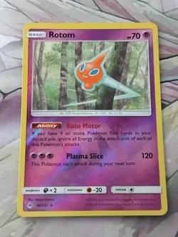 Pokemon Card 40/131 Rotom Forbidden Light - REVERSE HOLO - Image 1