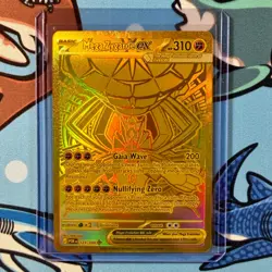 Mega Zygarde ex 124/088 Gold Hyper Rare Pokemon Perfect Order - POR ENG - Image 1