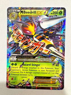 M Beedrill EX XY158 XY Promo Holo Pokemon TCG - Image 1