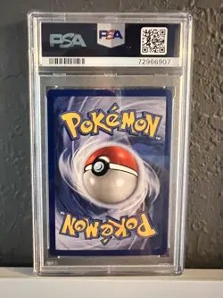 1999 Pokemon [1st Edition] German Mewtwo (Mewtu) Base Set Holo - PSA 8 - Image 2