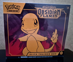 Pokemon TCG Scarlet & Violet Obsidian Flames Elite Trainer Box - New & Sealed - Image 1