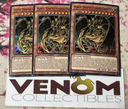 3x (M/NM) *GERMAN* Hamon, Lord of Striking Thunder DUSA-EN097 Ultra 1st YuGiOh - Image 1