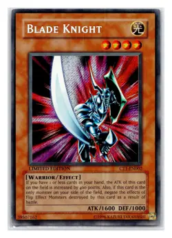 Blade Knight Secret Rare 2004 Collectors Tin CT1-EN002 LP - Image 1