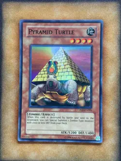 Yugioh Pyramid Turtle CP02-EN004 Super Rare NM - Image 1